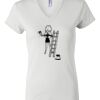 Women's Short Sleeve V-Neck T-Shirt Thumbnail