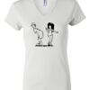 Women's Short Sleeve V-Neck T-Shirt Thumbnail