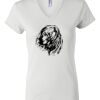 Women's Short Sleeve V-Neck T-Shirt Thumbnail