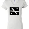 Women's Short Sleeve V-Neck T-Shirt Thumbnail