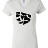 Women's Short Sleeve V-Neck T-Shirt Thumbnail