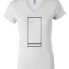 Women's Short Sleeve V-Neck T-Shirt Thumbnail