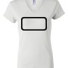 Women's Short Sleeve V-Neck T-Shirt Thumbnail