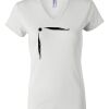 Women's Short Sleeve V-Neck T-Shirt Thumbnail