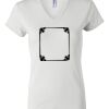 Women's Short Sleeve V-Neck T-Shirt Thumbnail