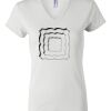 Women's Short Sleeve V-Neck T-Shirt Thumbnail