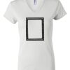 Women's Short Sleeve V-Neck T-Shirt Thumbnail