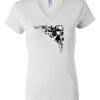 Women's Short Sleeve V-Neck T-Shirt Thumbnail