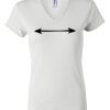 Women's Short Sleeve V-Neck T-Shirt Thumbnail