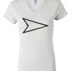 Women's Short Sleeve V-Neck T-Shirt Thumbnail