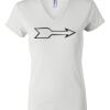 Women's Short Sleeve V-Neck T-Shirt Thumbnail