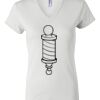 Women's Short Sleeve V-Neck T-Shirt Thumbnail