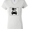 Women's Short Sleeve V-Neck T-Shirt Thumbnail