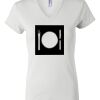 Women's Short Sleeve V-Neck T-Shirt Thumbnail