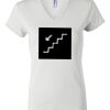 Women's Short Sleeve V-Neck T-Shirt Thumbnail