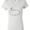 Women's Short Sleeve V-Neck T-Shirt Thumbnail