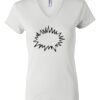 Women's Short Sleeve V-Neck T-Shirt Thumbnail