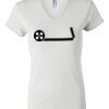 Women's Short Sleeve V-Neck T-Shirt Thumbnail