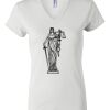 Women's Short Sleeve V-Neck T-Shirt Thumbnail