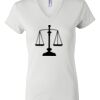 Women's Short Sleeve V-Neck T-Shirt Thumbnail