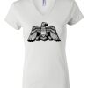 Women's Short Sleeve V-Neck T-Shirt Thumbnail