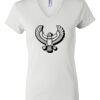 Women's Short Sleeve V-Neck T-Shirt Thumbnail