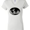 Women's Short Sleeve V-Neck T-Shirt Thumbnail