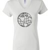 Women's Short Sleeve V-Neck T-Shirt Thumbnail