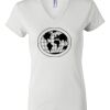 Women's Short Sleeve V-Neck T-Shirt Thumbnail