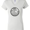 Women's Short Sleeve V-Neck T-Shirt Thumbnail