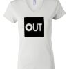 Women's Short Sleeve V-Neck T-Shirt Thumbnail