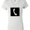 Women's Short Sleeve V-Neck T-Shirt Thumbnail