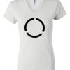 Women's Short Sleeve V-Neck T-Shirt Thumbnail