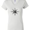 Women's Short Sleeve V-Neck T-Shirt Thumbnail