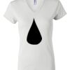 Women's Short Sleeve V-Neck T-Shirt Thumbnail