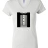 Women's Short Sleeve V-Neck T-Shirt Thumbnail