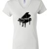 Women's Short Sleeve V-Neck T-Shirt Thumbnail