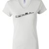 Women's Short Sleeve V-Neck T-Shirt Thumbnail