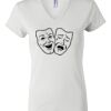 Women's Short Sleeve V-Neck T-Shirt Thumbnail