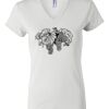 Women's Short Sleeve V-Neck T-Shirt Thumbnail