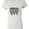 Women's Short Sleeve V-Neck T-Shirt Thumbnail