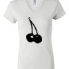 Women's Short Sleeve V-Neck T-Shirt Thumbnail