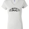 Women's Short Sleeve V-Neck T-Shirt Thumbnail