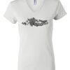 Women's Short Sleeve V-Neck T-Shirt Thumbnail