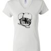 Women's Short Sleeve V-Neck T-Shirt Thumbnail