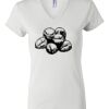 Women's Short Sleeve V-Neck T-Shirt Thumbnail