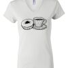 Women's Short Sleeve V-Neck T-Shirt Thumbnail