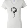 Women's Short Sleeve V-Neck T-Shirt Thumbnail