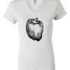 Women's Short Sleeve V-Neck T-Shirt Thumbnail