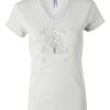 Women's Short Sleeve V-Neck T-Shirt Thumbnail